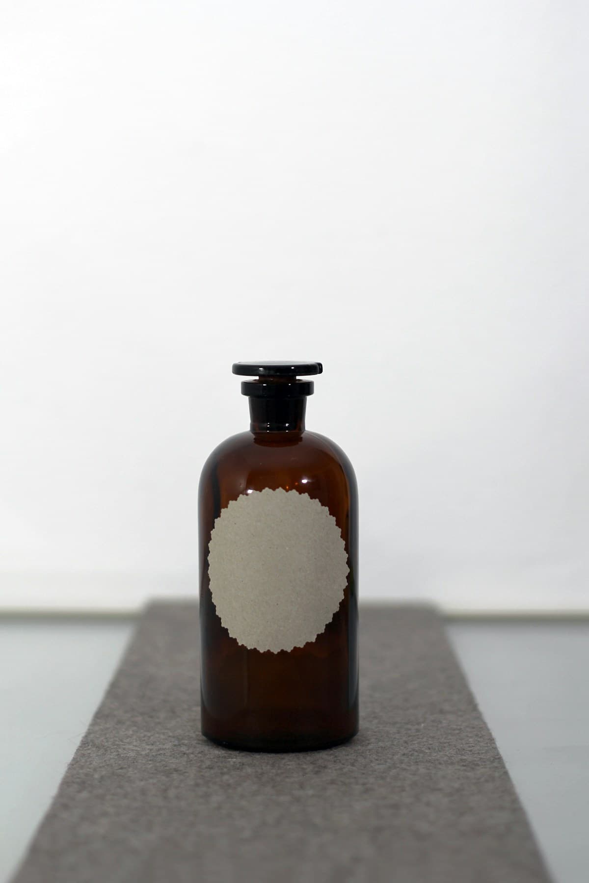 A single apothecary bottle — the simple way we like to do things